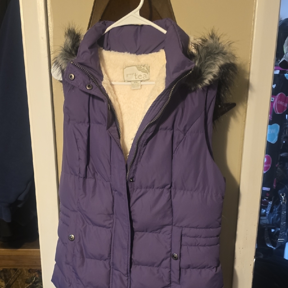Echo Cream Faux Fur Vest Like New Never Wore This, Super Warm, Perfect Condition